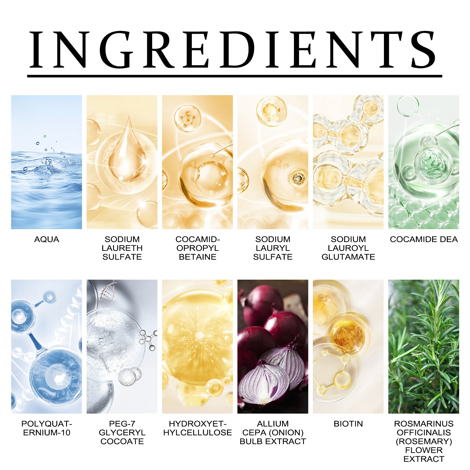 Scalp Cleansing & Moisturizing Shampoo – Fluffy, Strong Hair