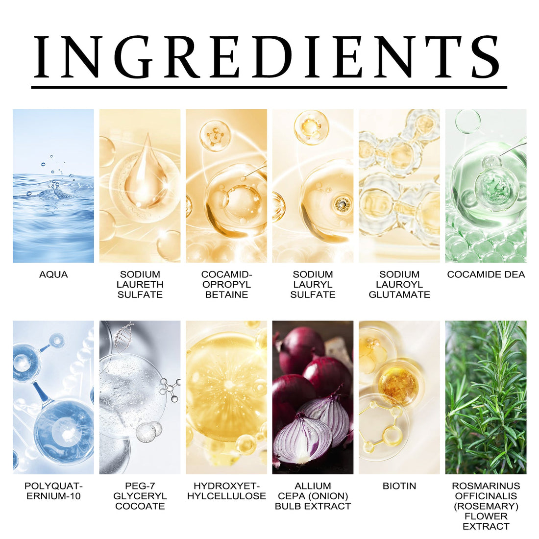 Scalp Cleansing & Moisturizing Shampoo – Fluffy, Strong Hair