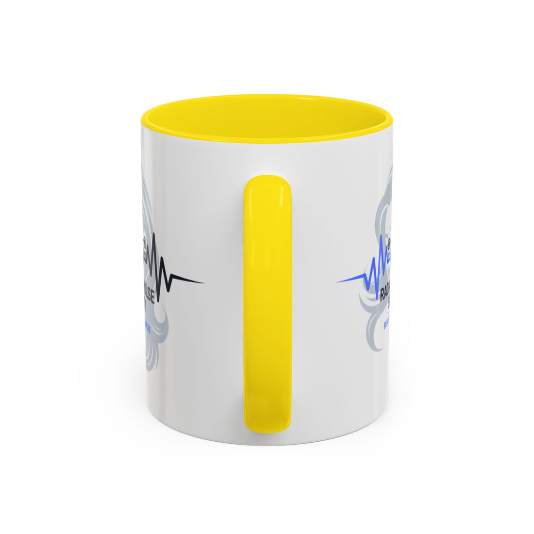 Radiant Pulse Beauty Coffee Mug — Beauty & Wellness Logo Accent Mug