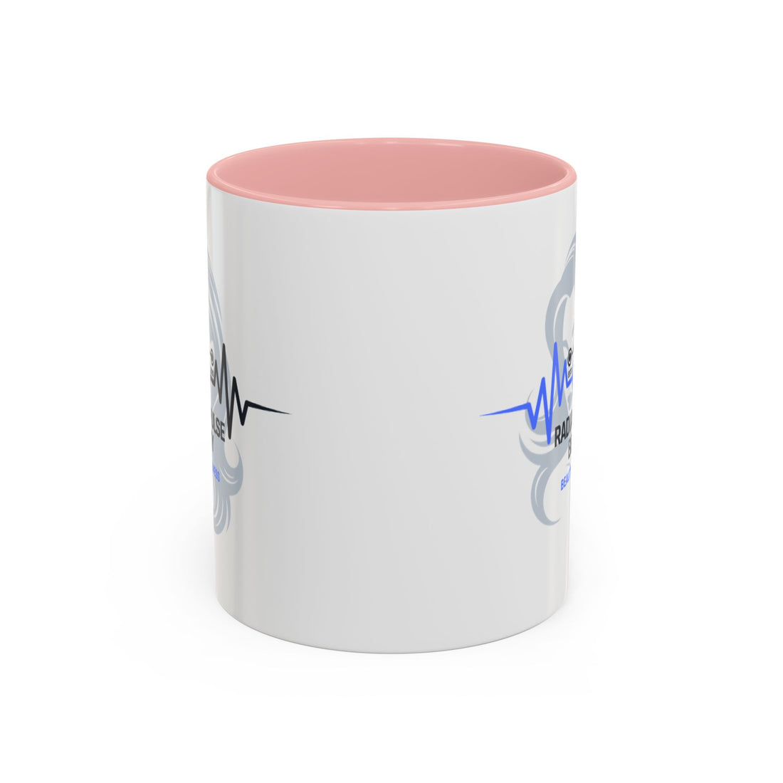 Radiant Pulse Beauty Coffee Mug — Beauty & Wellness Logo Accent Mug