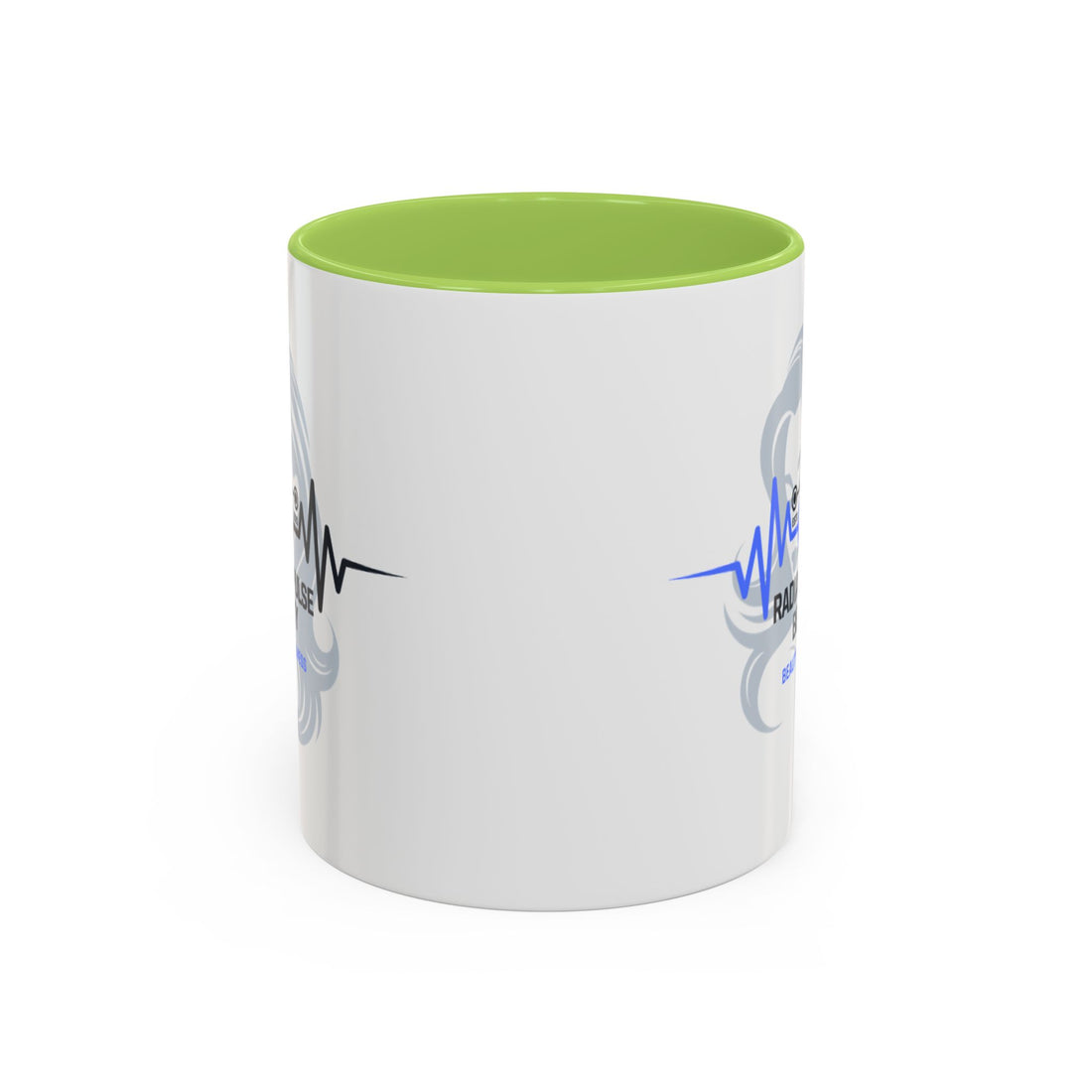 Radiant Pulse Beauty Coffee Mug — Beauty & Wellness Logo Accent Mug