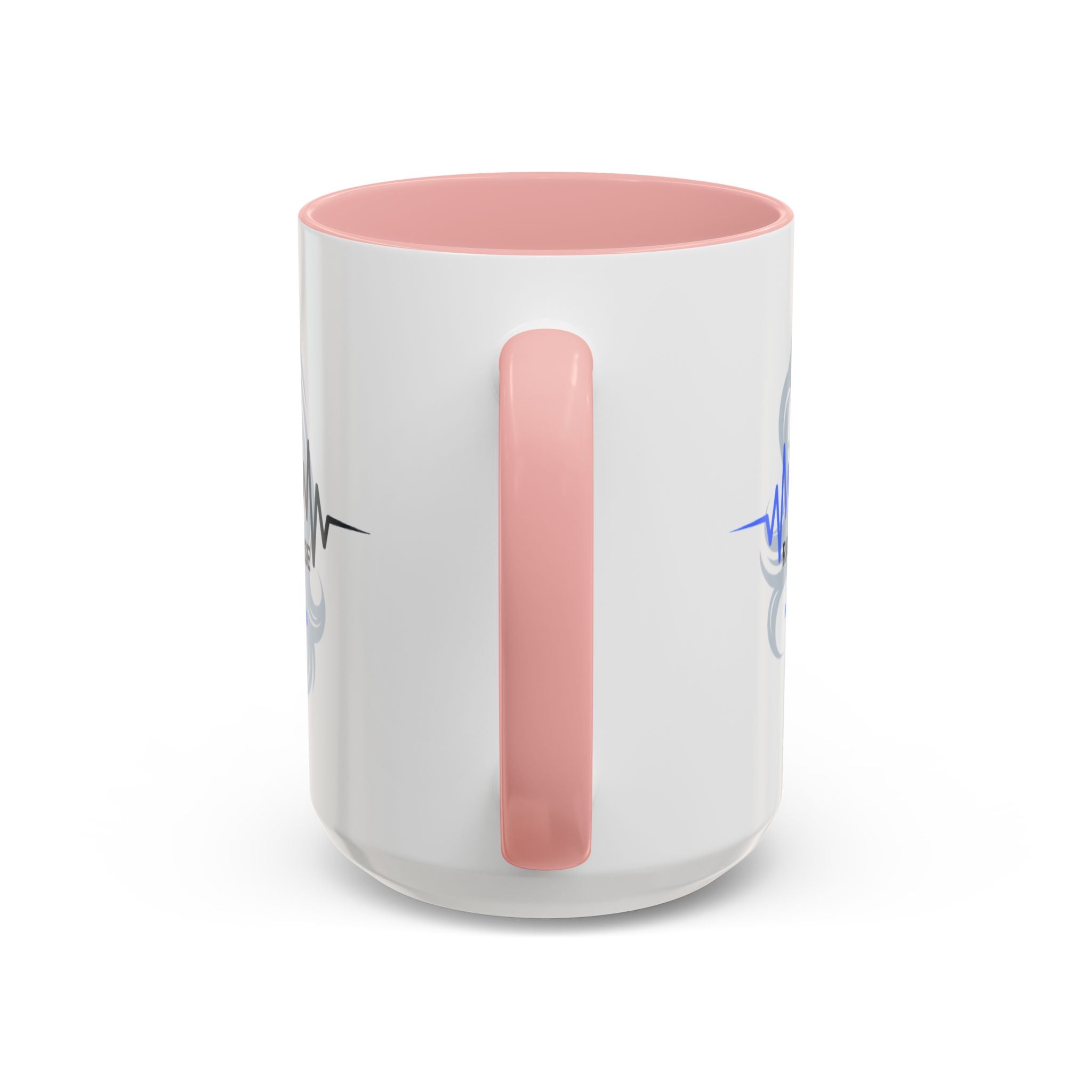 Radiant Pulse Beauty Coffee Mug — Beauty & Wellness Logo Accent Mug