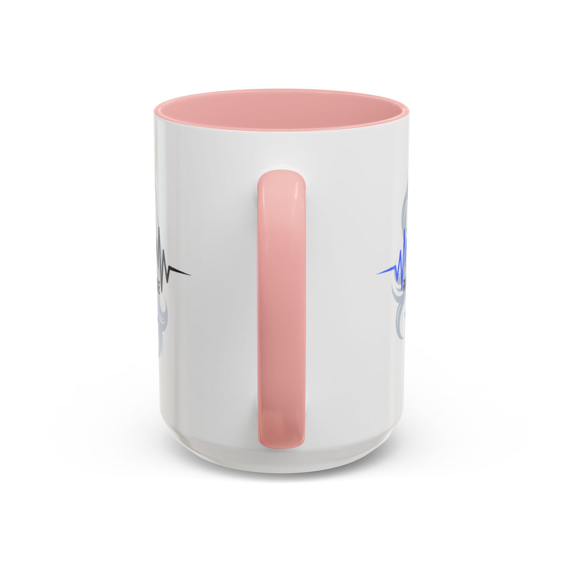 Radiant Pulse Beauty Coffee Mug — Beauty & Wellness Logo Accent Mug