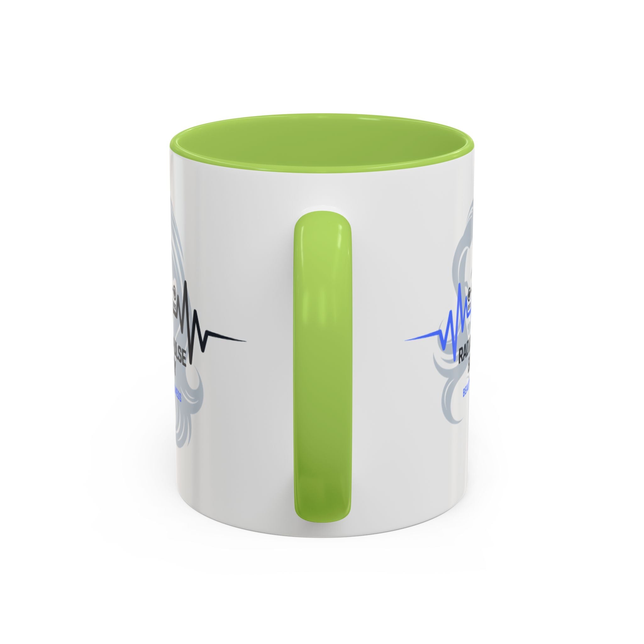 Radiant Pulse Beauty Coffee Mug — Beauty & Wellness Logo Accent Mug