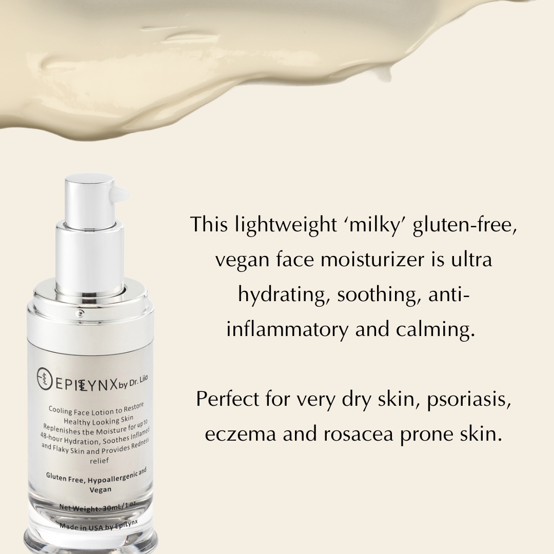 Lightweight Face Moisturizer – Calming & Hydrating for Sensitive Skin