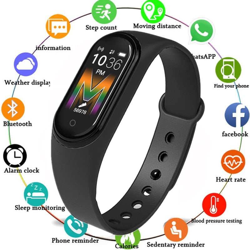 M5 Smart Band – Fitness Tracker & Health Monitor