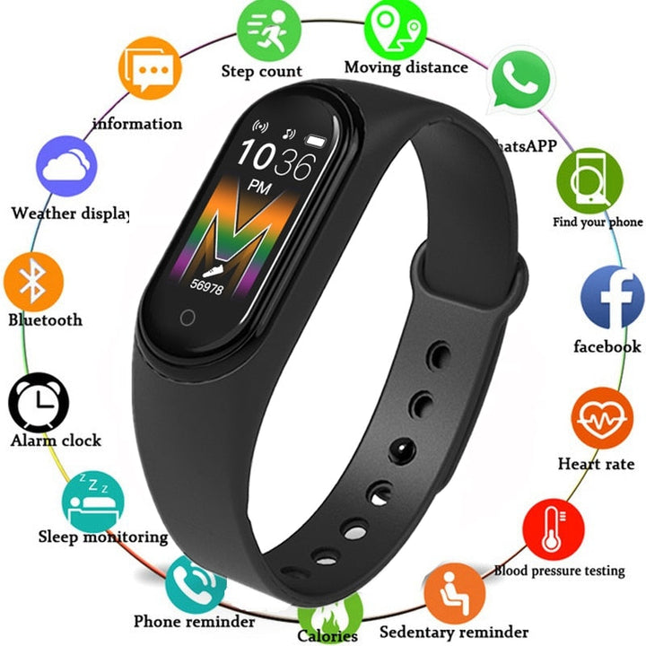 M5 Smart Band – Fitness Tracker & Health Monitor