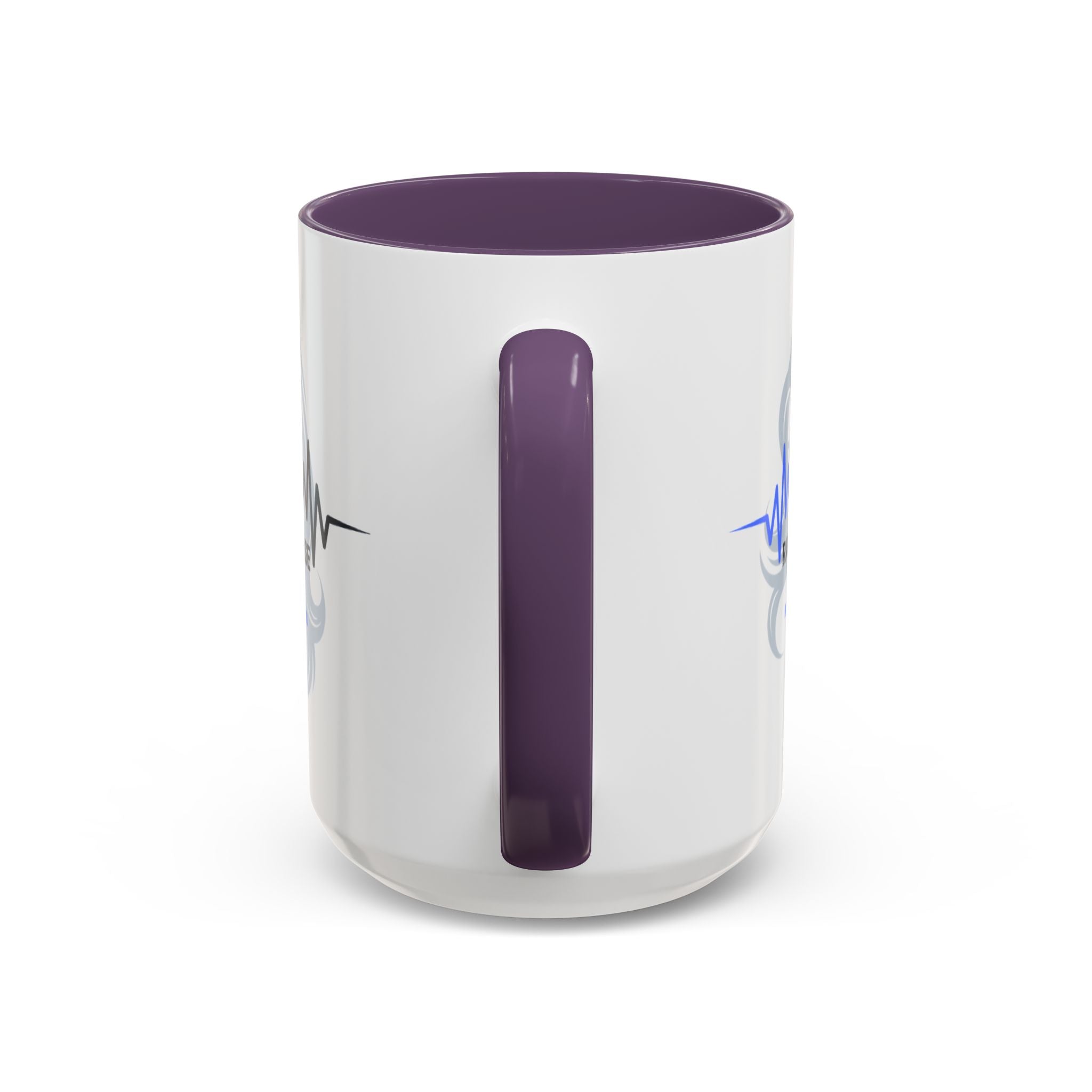 Radiant Pulse Beauty Coffee Mug — Beauty & Wellness Logo Accent Mug