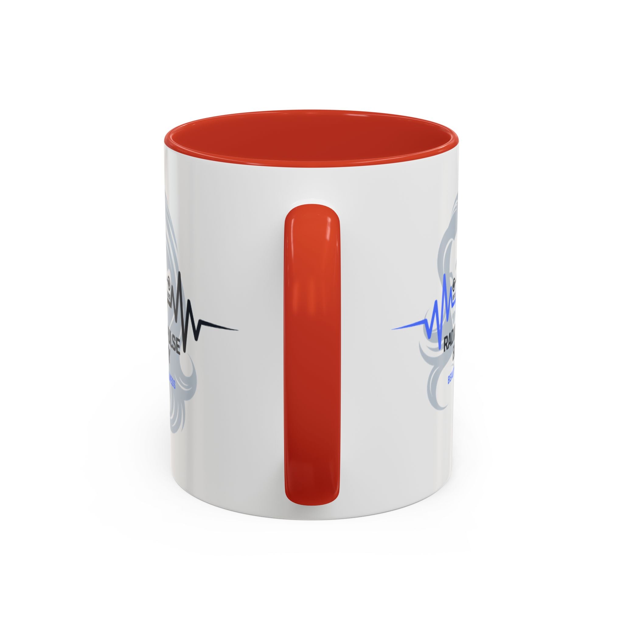 Radiant Pulse Beauty Coffee Mug — Beauty & Wellness Logo Accent Mug