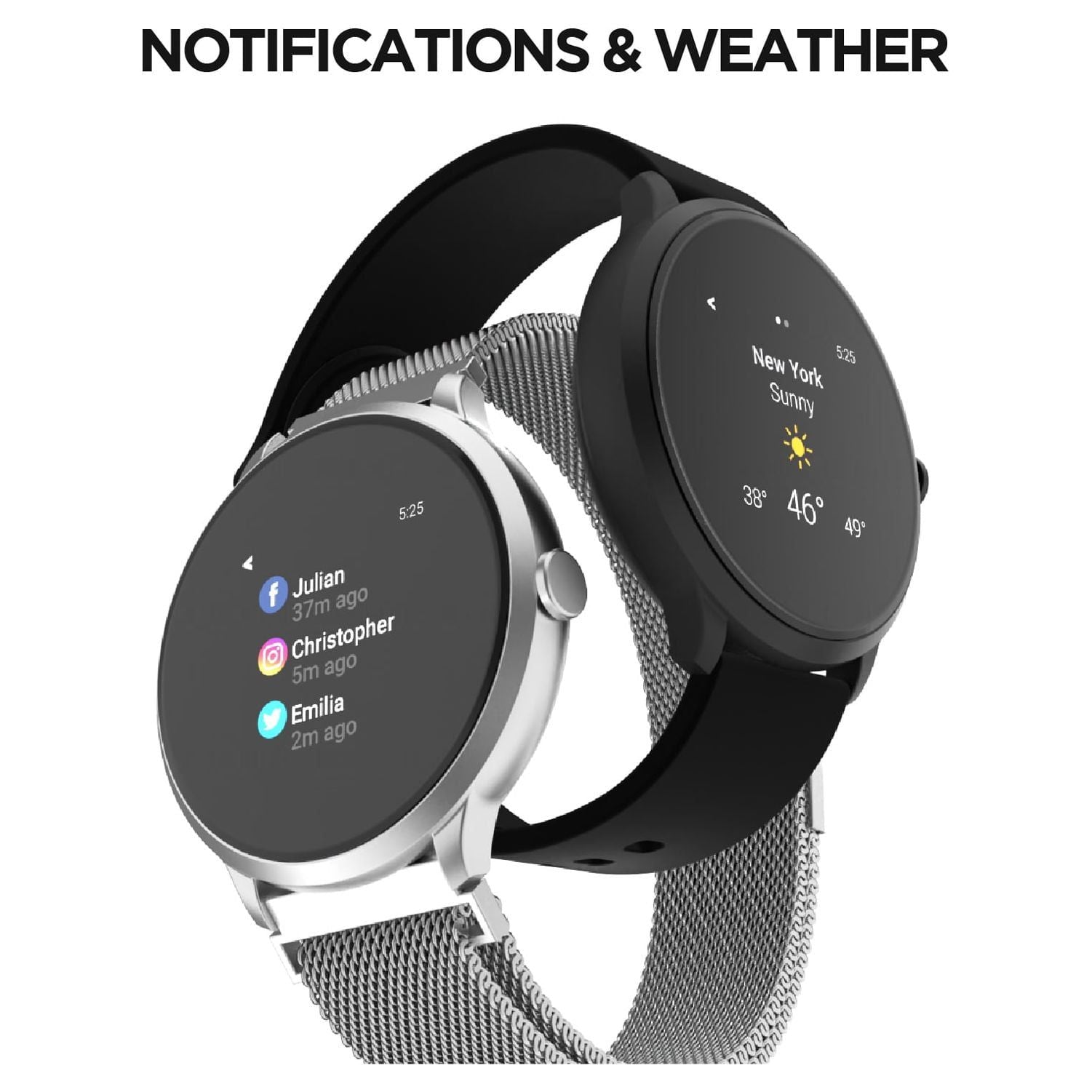 iTouch Sport 3 Smart Watch – Fitness Tracker (43mm)