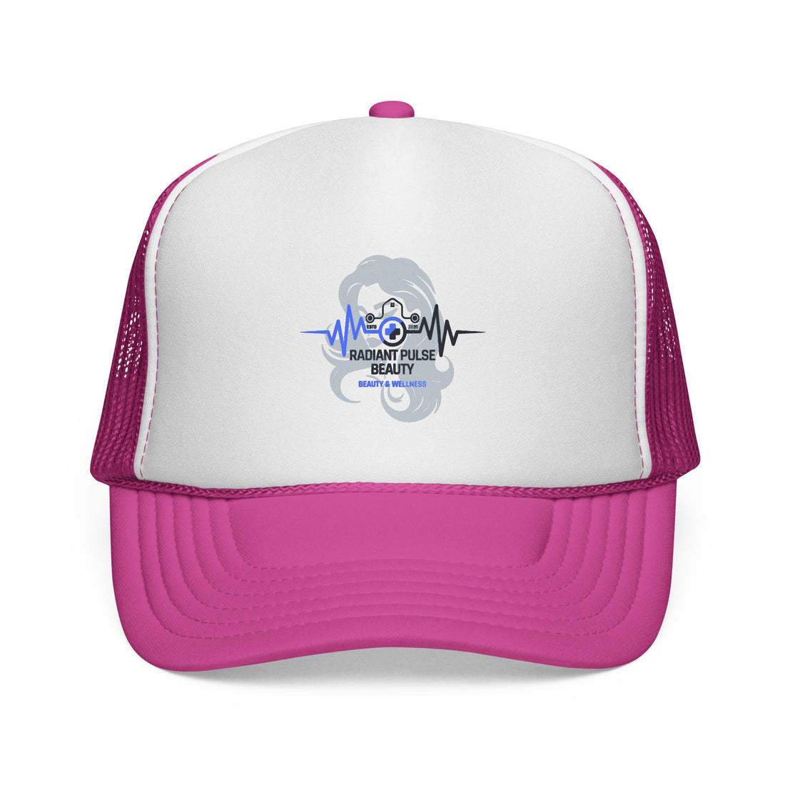 Radiant Pulse Beauty Trucker Cap - Unisex