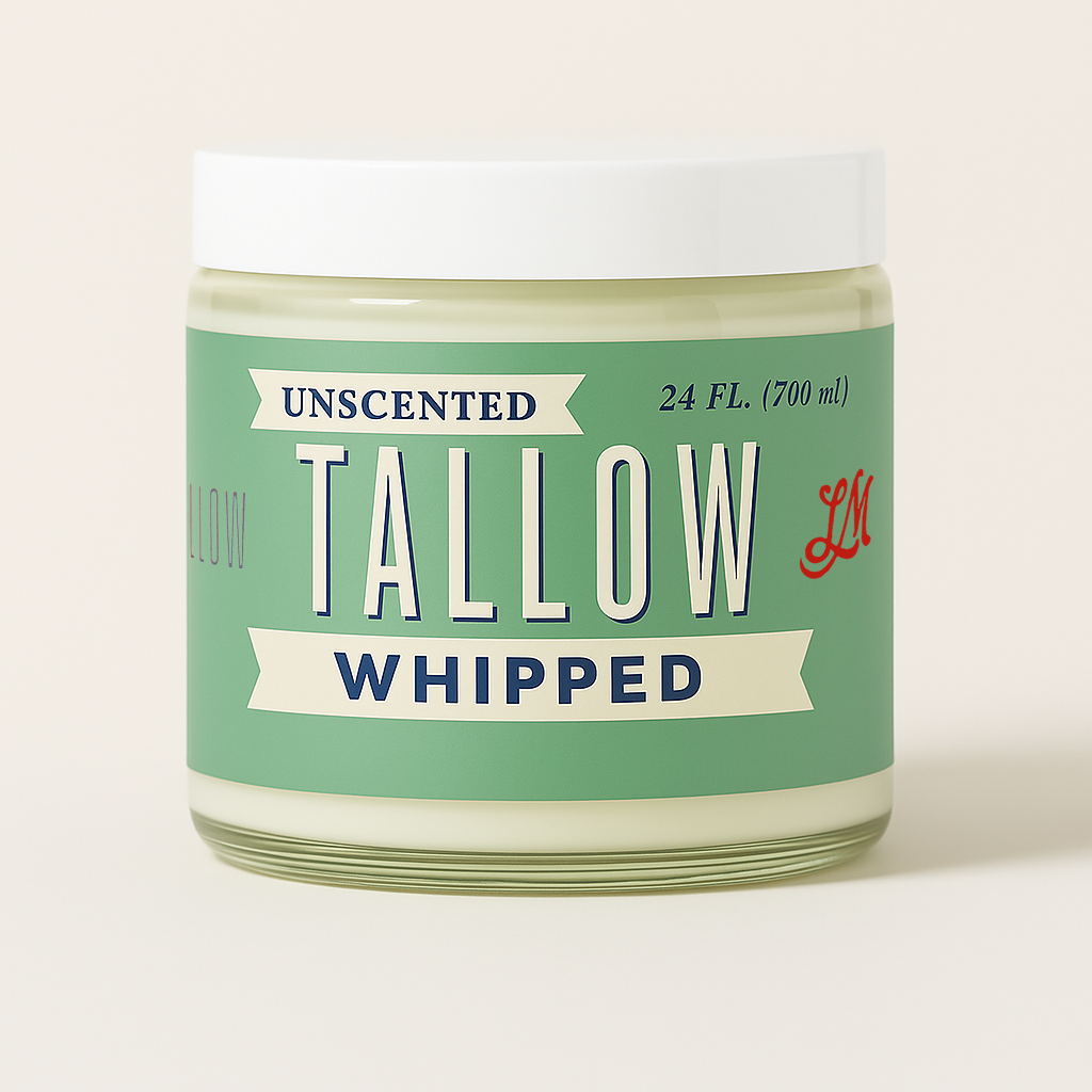 Unscented Tallow Skincare Collection – 4-Piece Gift Set