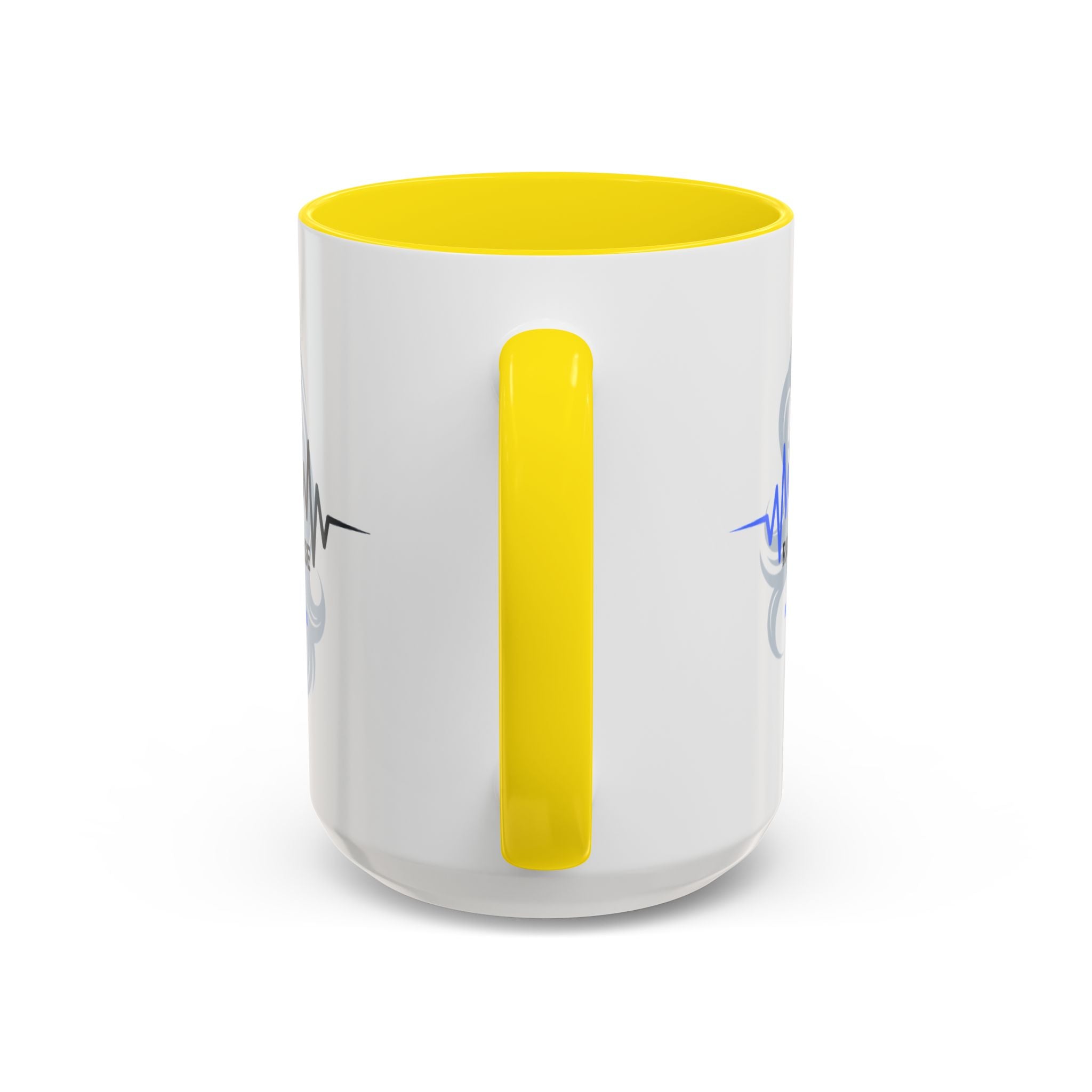 Radiant Pulse Beauty Coffee Mug — Beauty & Wellness Logo Accent Mug