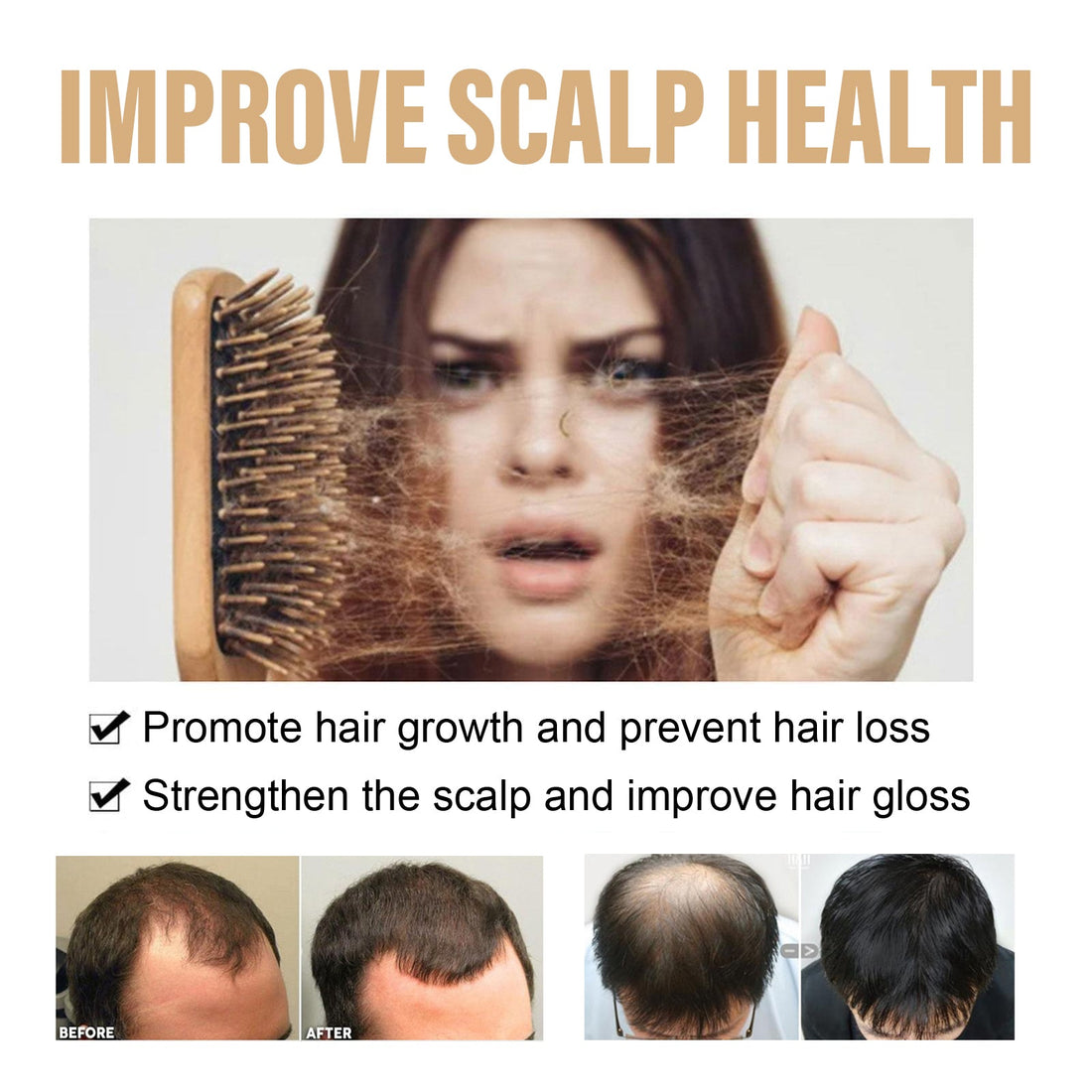 Scalp Cleansing & Moisturizing Shampoo – Fluffy, Strong Hair