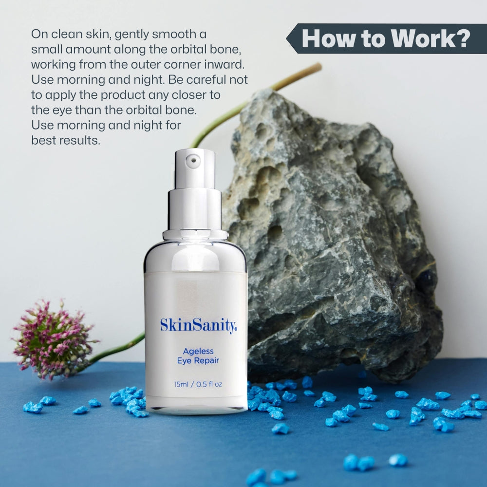 Eye Repair Serum – Hyaluronic Acid & Marine Algae (0.5 fl oz)