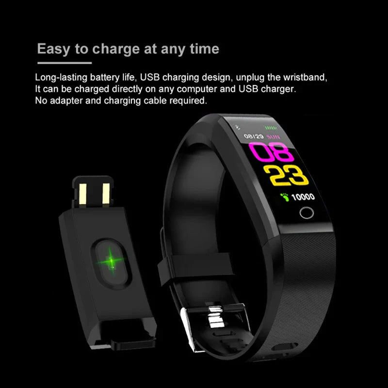 Smart Watch – Heart Rate & Blood Pressure Fitness Tracker