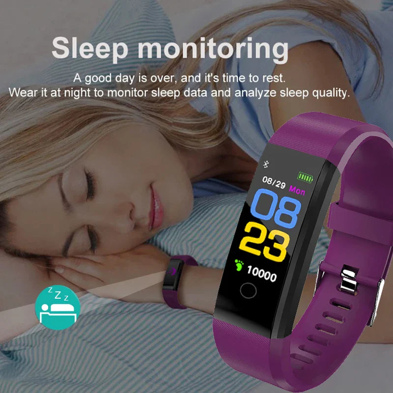Smart Watch – Heart Rate & Blood Pressure Fitness Tracker