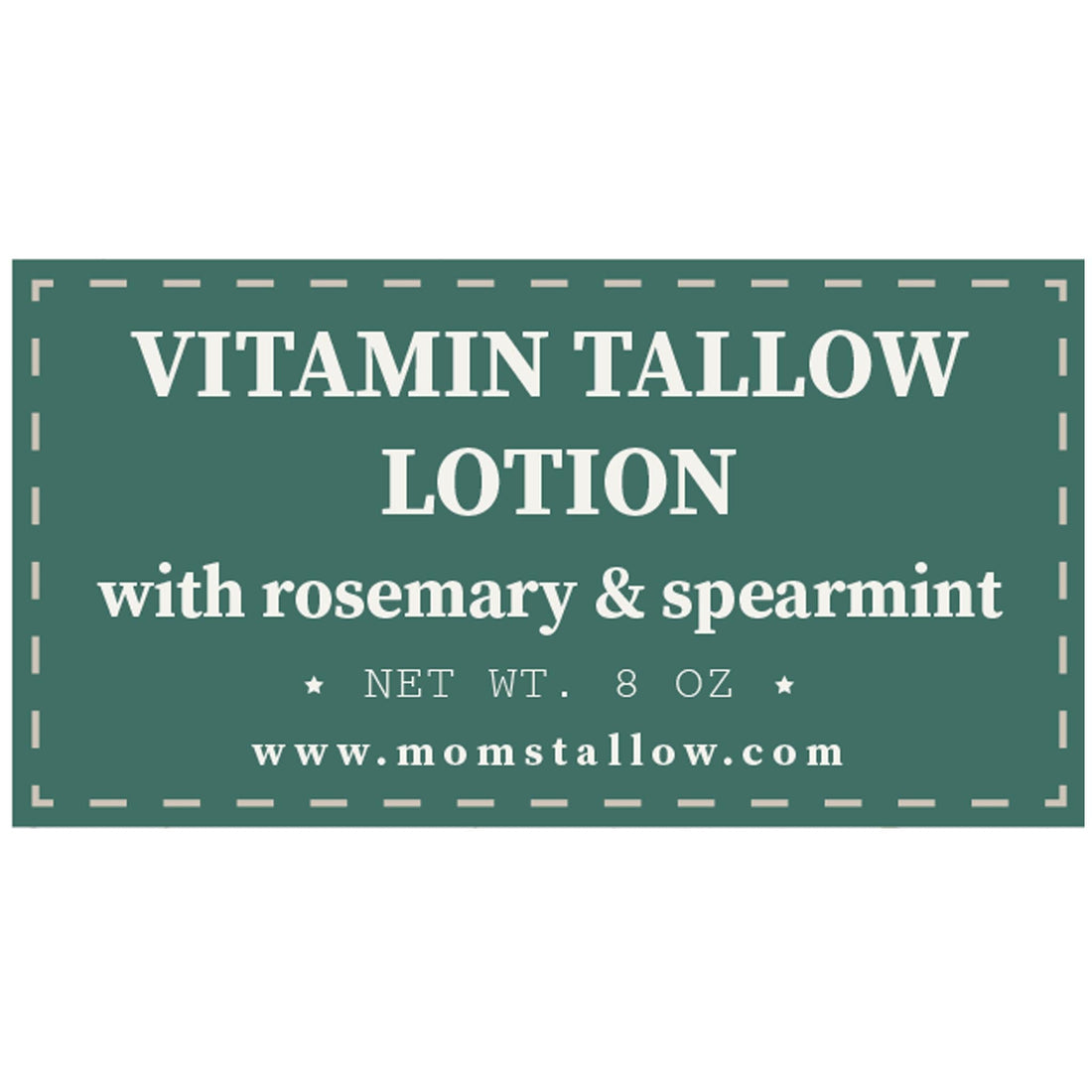 Vitamin Tallow Lotion (8 oz)