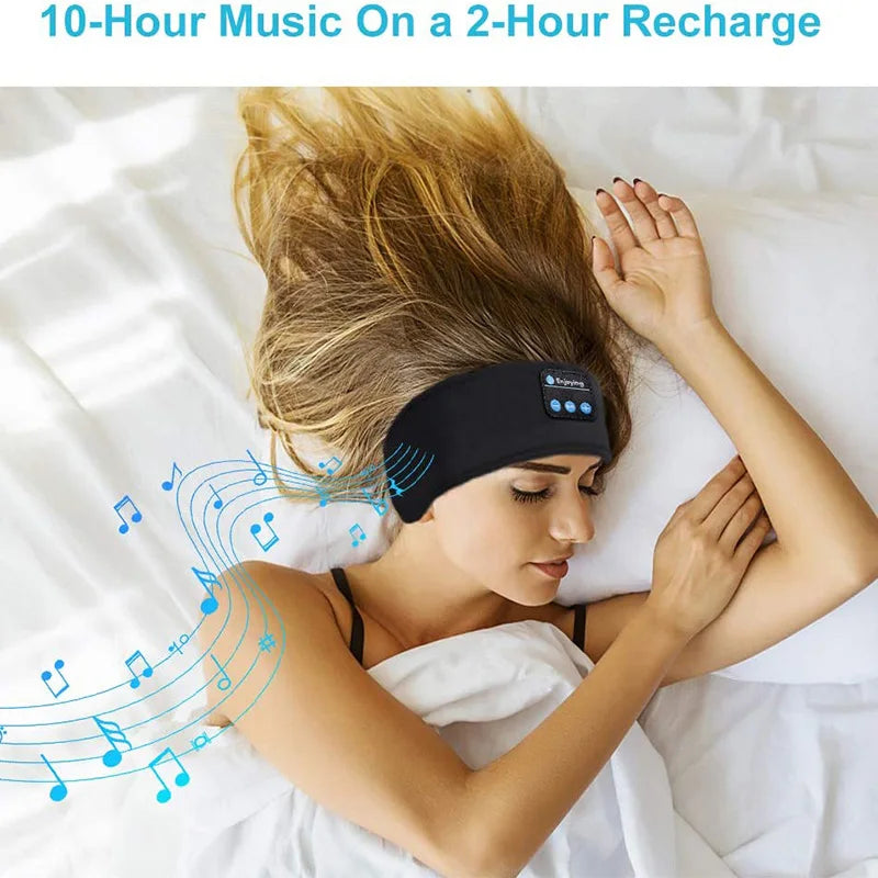 Wireless Bluetooth Sports & Sleep Headband – Earphones & Eye Mask