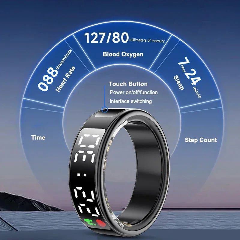 Smart Ring – Multifunctional Health & Fitness Tracker