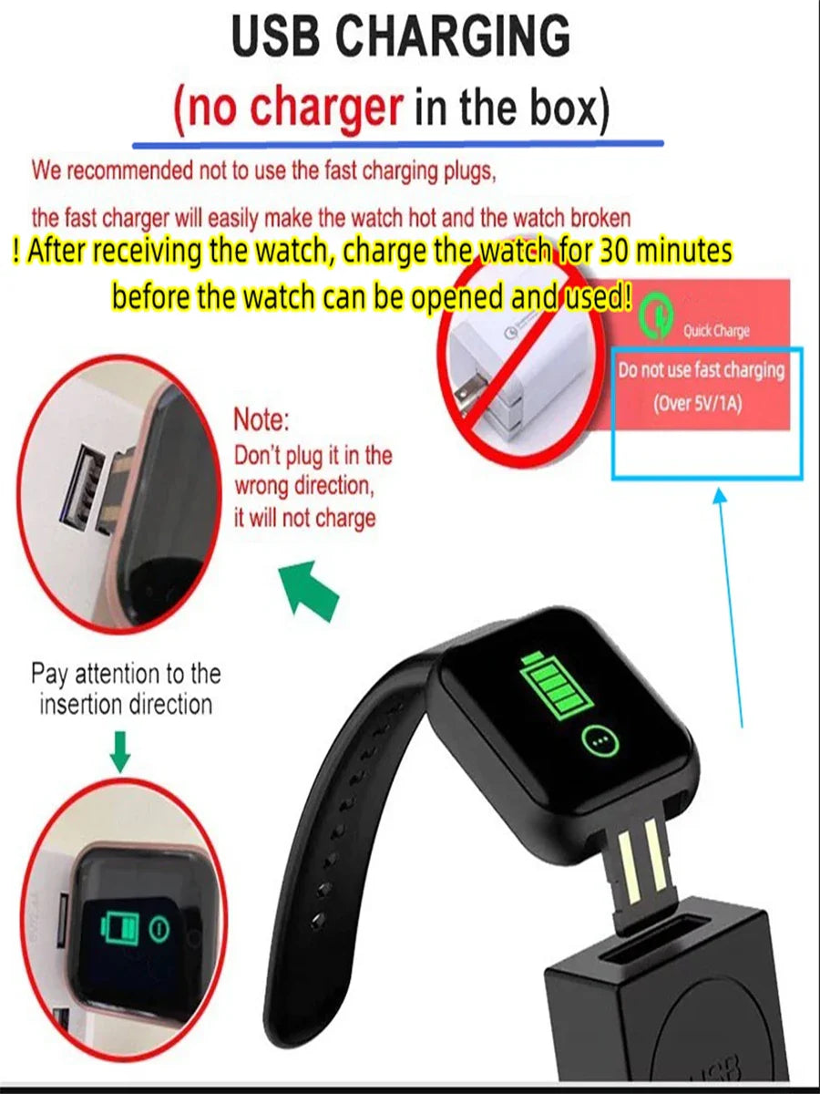 D13 / 116Plus Smart Watch – Fitness & Everyday Essentials