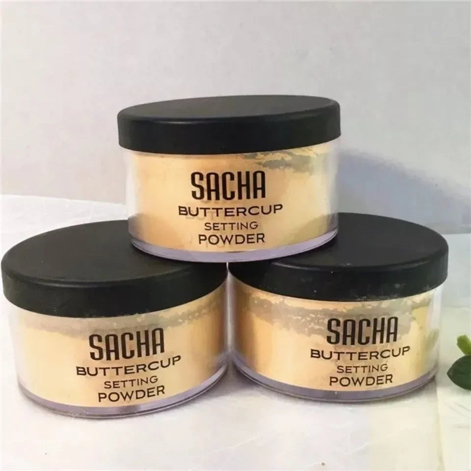 Sacha Buttercup Setting Powder – Translucent Loose Face Powder