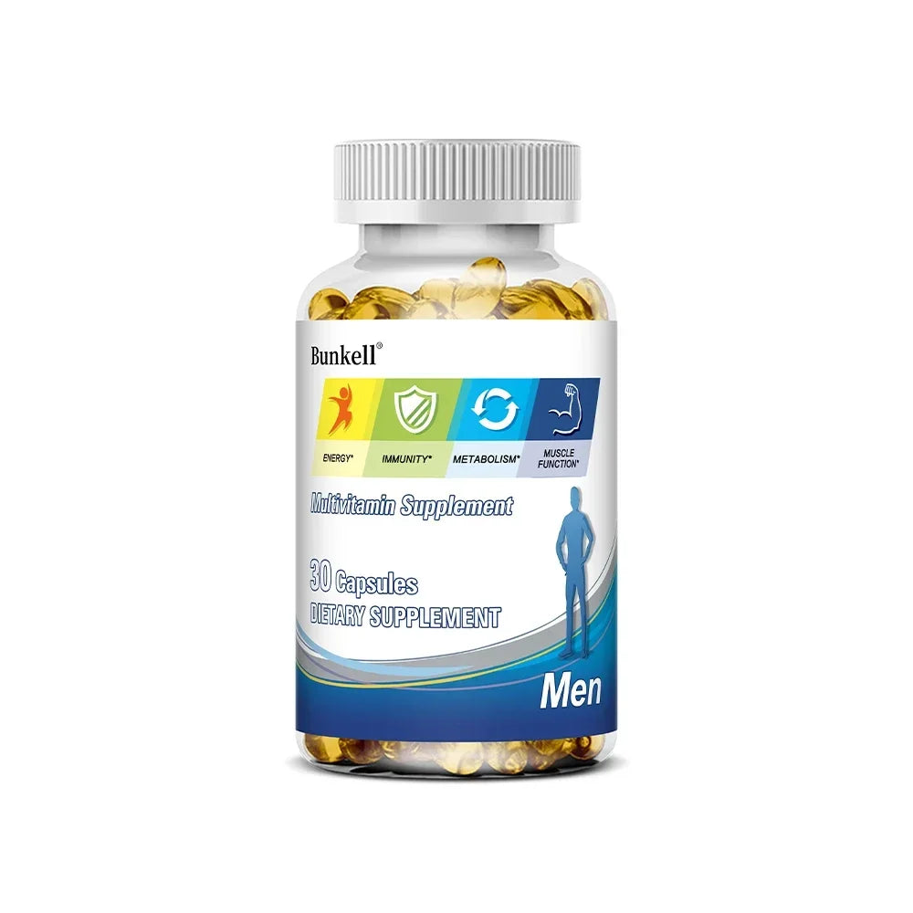 Multivitamin Capsules – Energy, Immunity & Muscle Support for Men