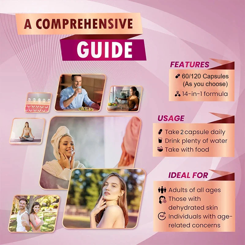 Collagen Capsules – Biotin & Keratin for Skin, Hair & Nails