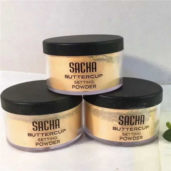 Sacha Buttercup Setting Powder – Translucent Loose Face Powder