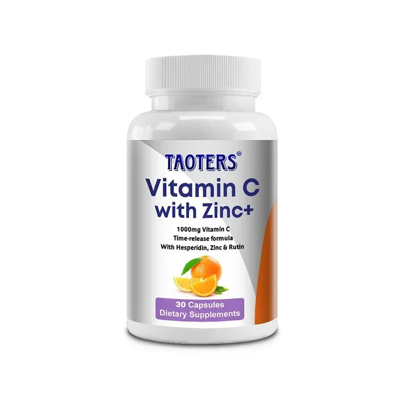 Vitamin C + Zinc Capsules – Immune & Joint Support