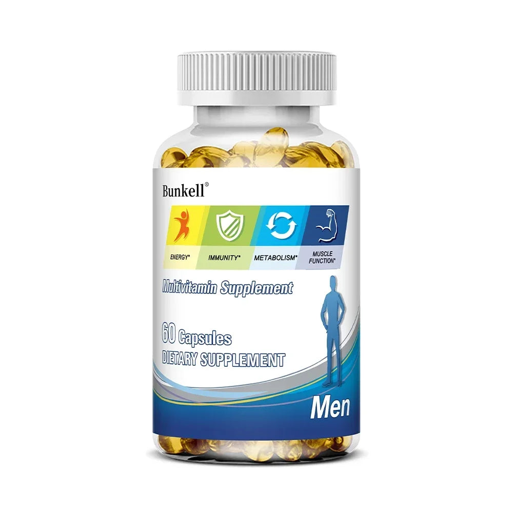 Multivitamin Capsules – Energy, Immunity & Muscle Support for Men