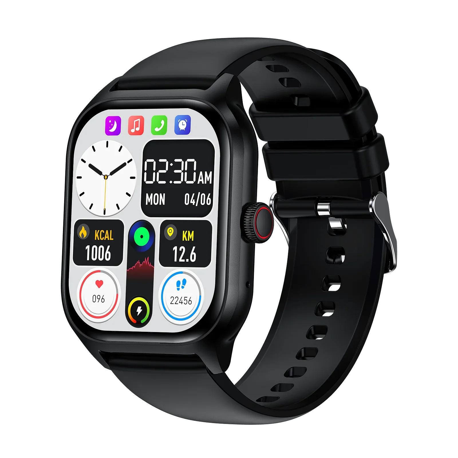 Smart Watch – Bluetooth Call, Music & Fitness Tracker