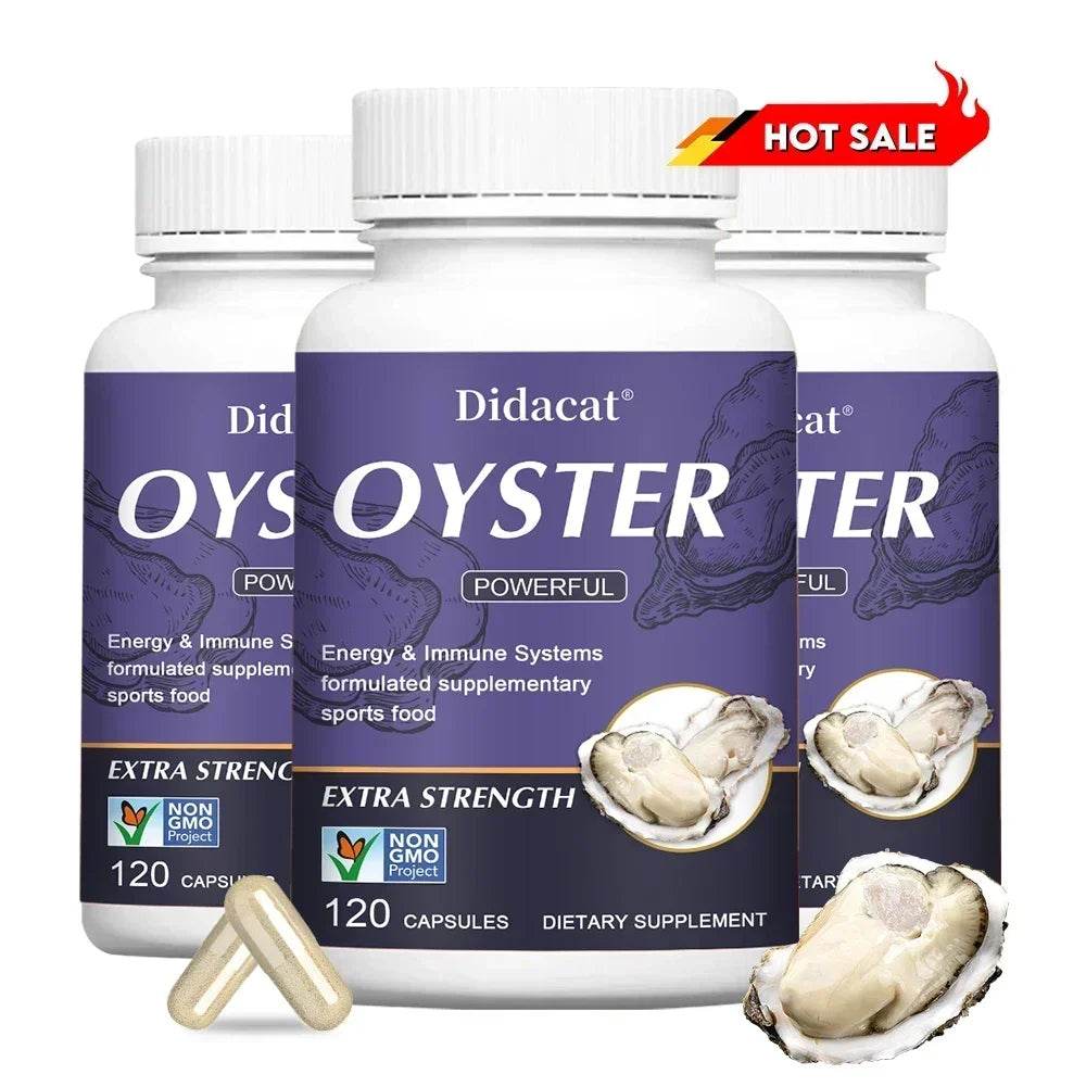 Oyster Supplement – Energy, Immunity & Endurance Support