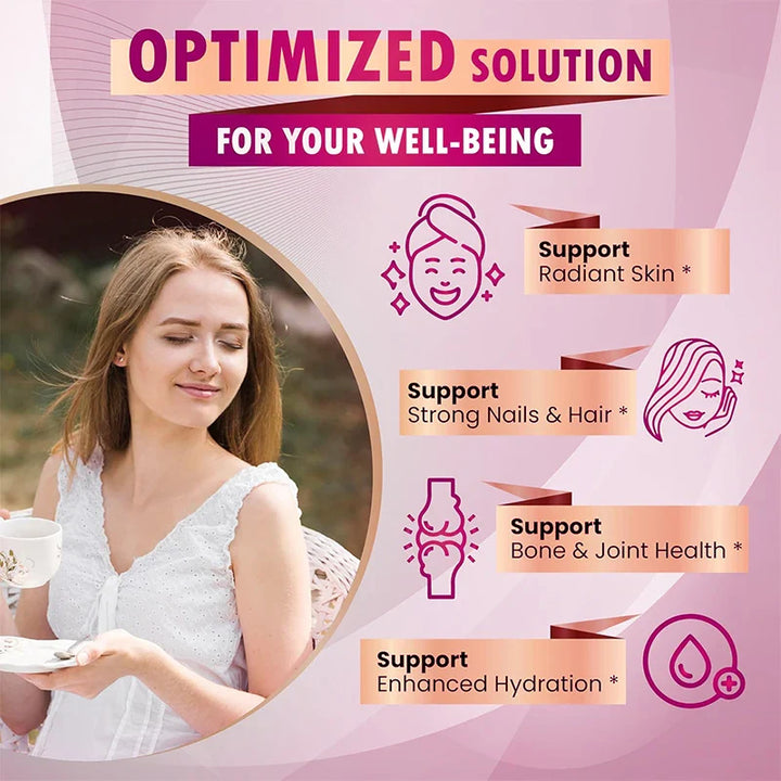 Collagen Capsules – Biotin & Keratin for Skin, Hair & Nails