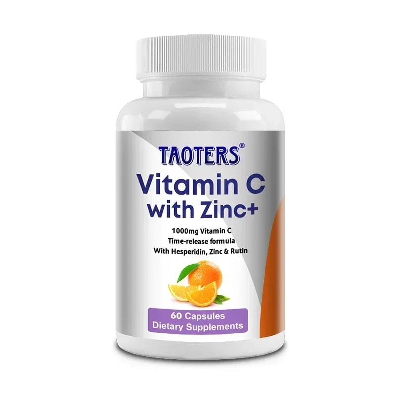 Vitamin C + Zinc Capsules – Immune & Joint Support