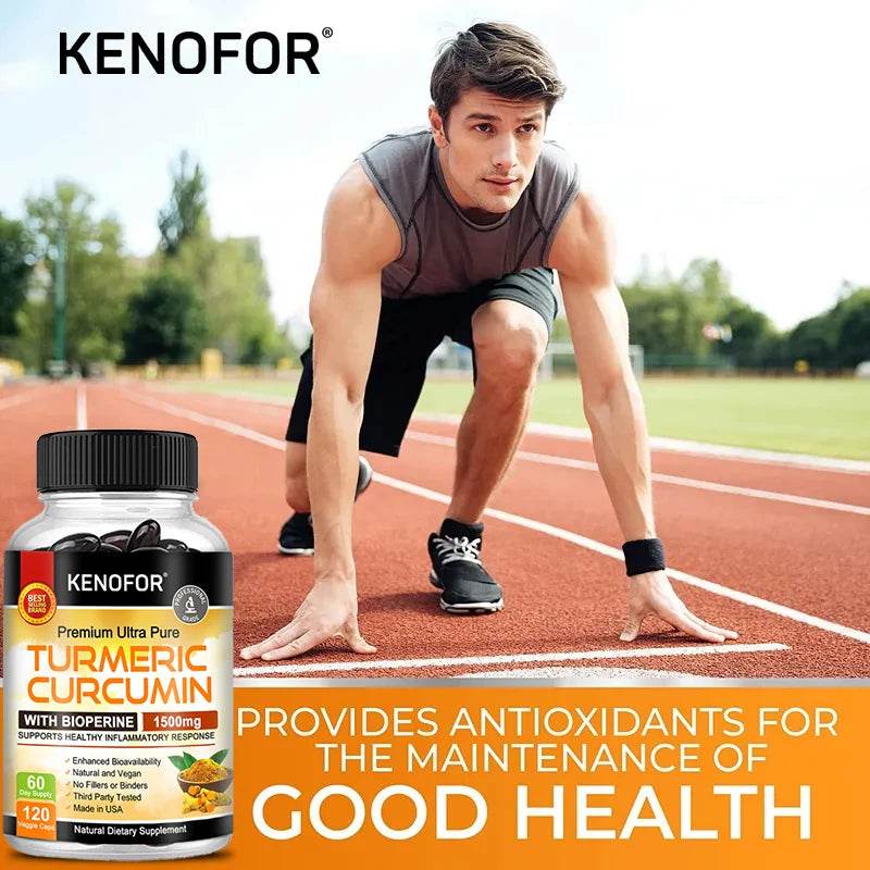 Kenofor Curcumin – Knee, Joint & Bone Health Support