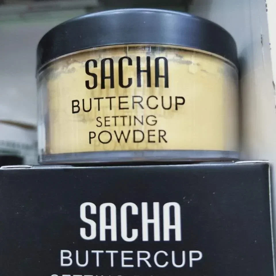 Sacha Buttercup Setting Powder – Translucent Loose Face Powder