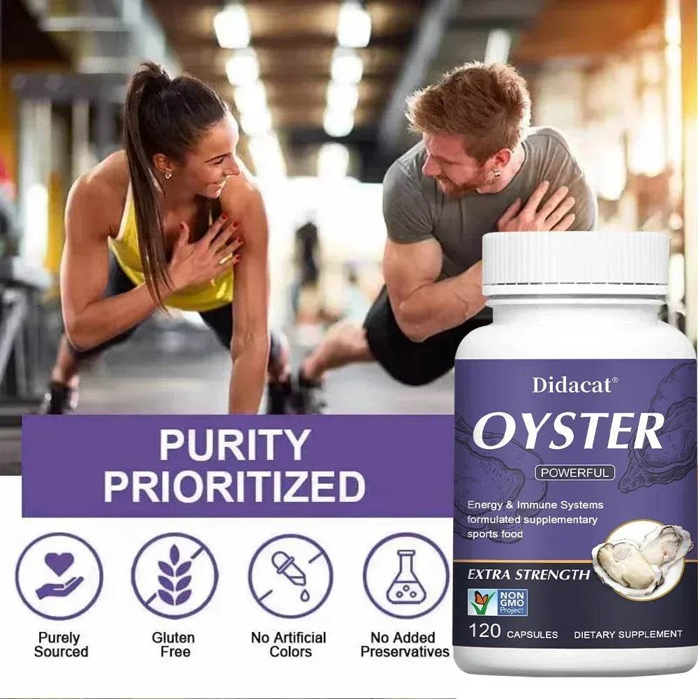 Oyster Supplement – Energy, Immunity & Endurance Support