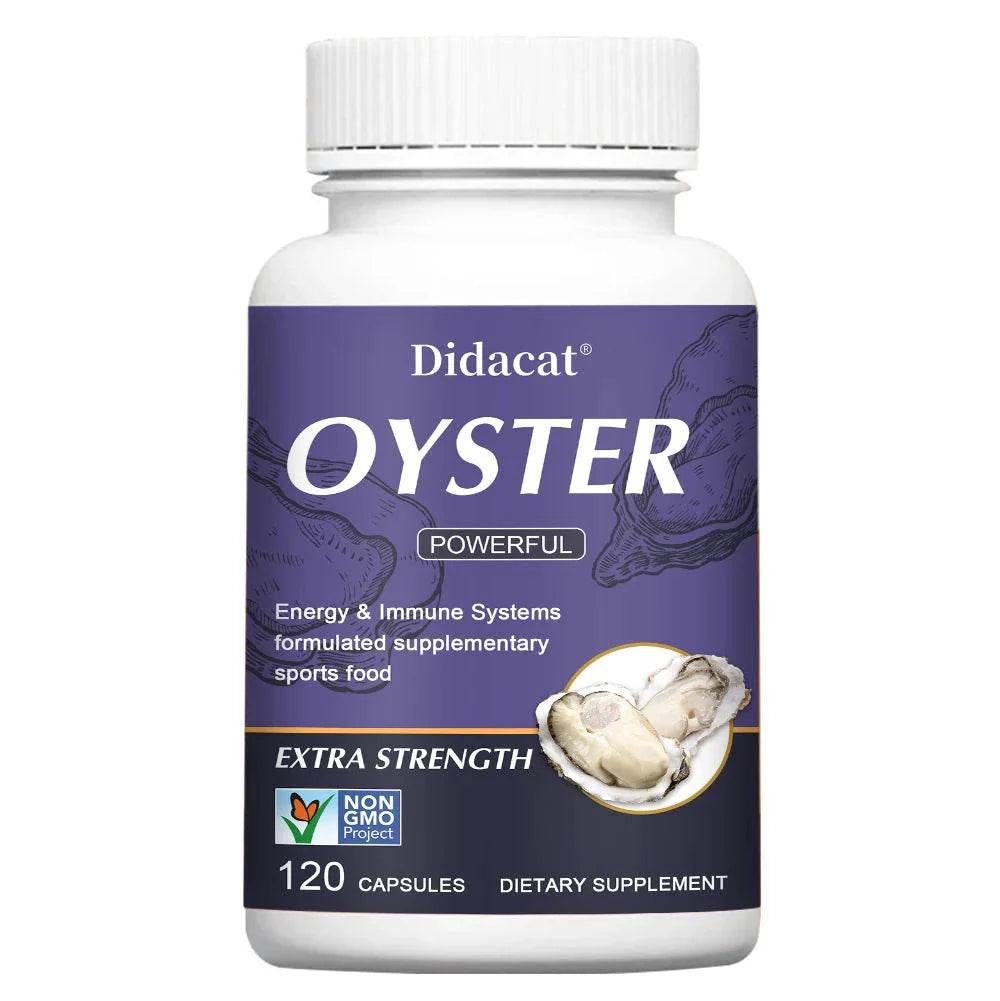 Oyster Supplement – Energy, Immunity & Endurance Support