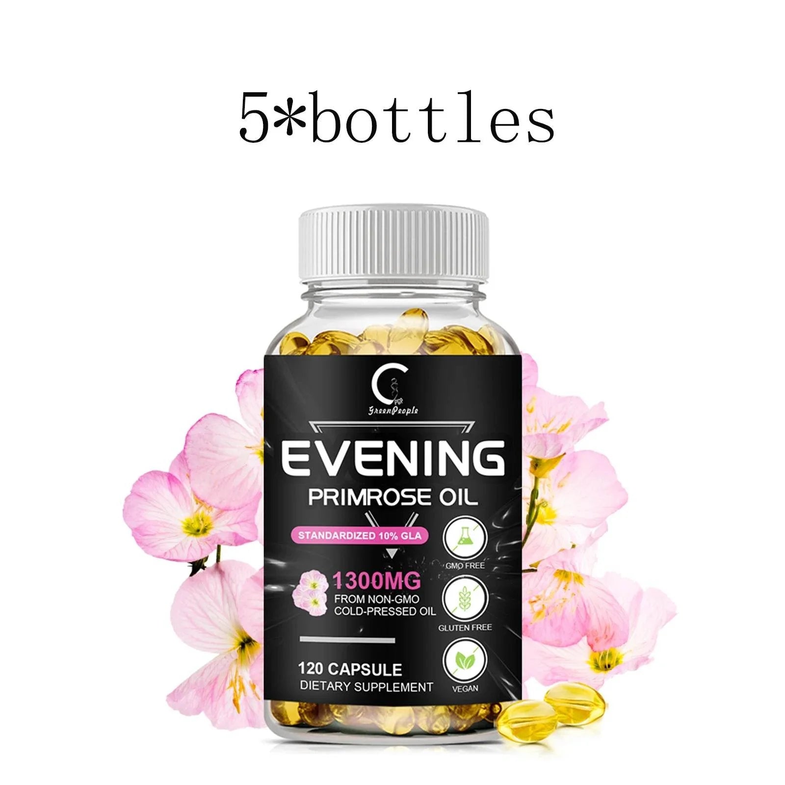 Evening Primrose Oil Capsules – Skin & Heart Health for Women