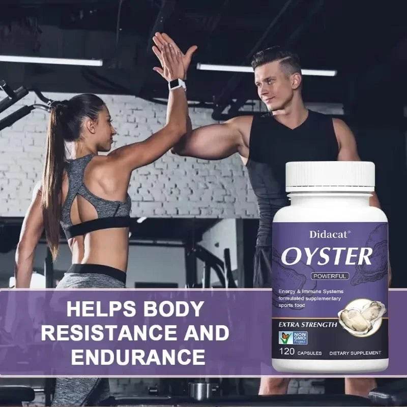 Oyster Supplement – Energy, Immunity & Endurance Support