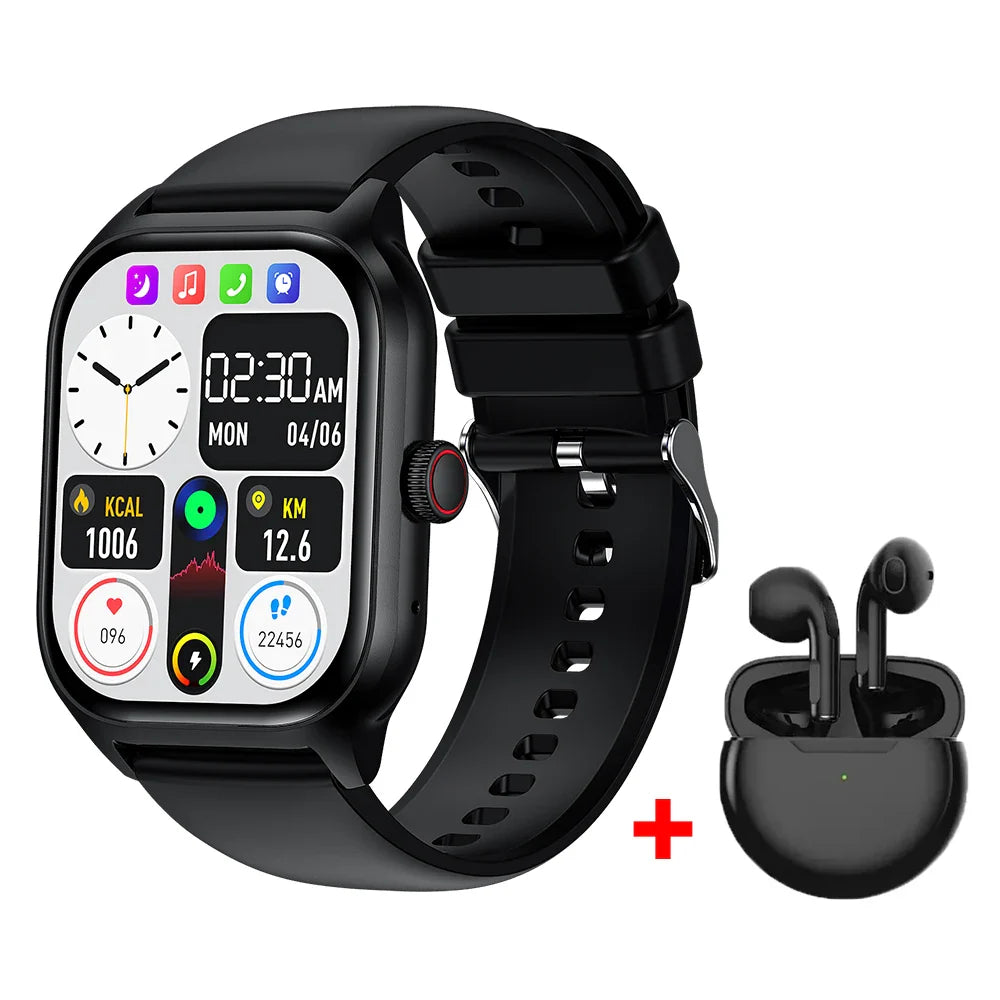 Smart Watch – Bluetooth Call, Music & Fitness Tracker