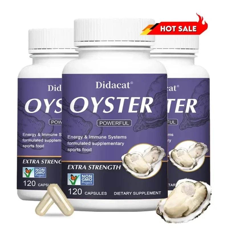 Oyster Supplement – Energy, Immunity & Endurance Support
