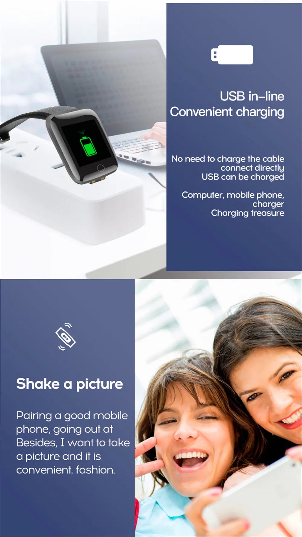 D13 / 116Plus Smart Watch – Fitness & Everyday Essentials