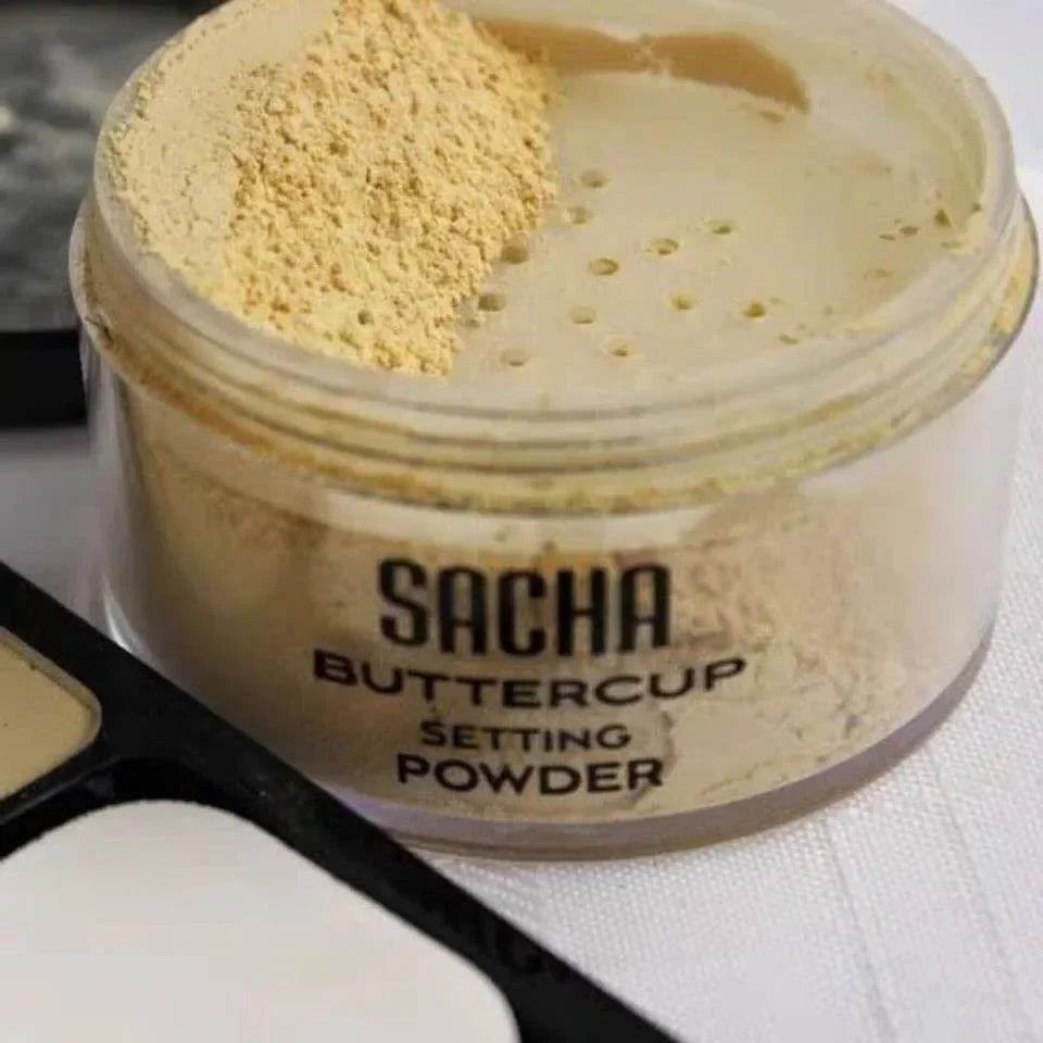 Sacha Buttercup Setting Powder – Translucent Loose Face Powder