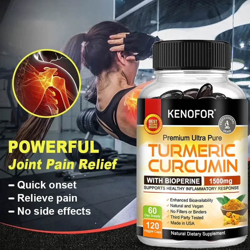 Kenofor Curcumin – Knee, Joint & Bone Health Support