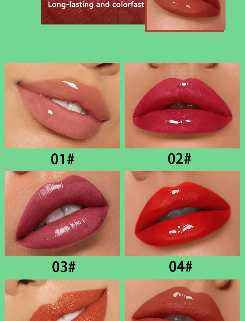 Waterproof Lip Gloss – Long-Lasting Moisturizing Liquid