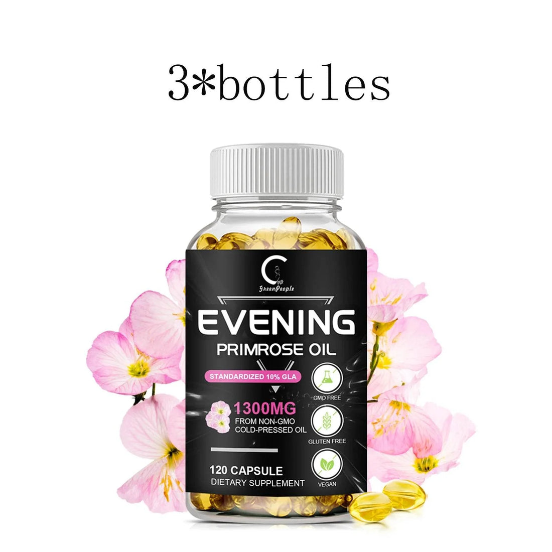 Evening Primrose Oil Capsules – Skin & Heart Health for Women