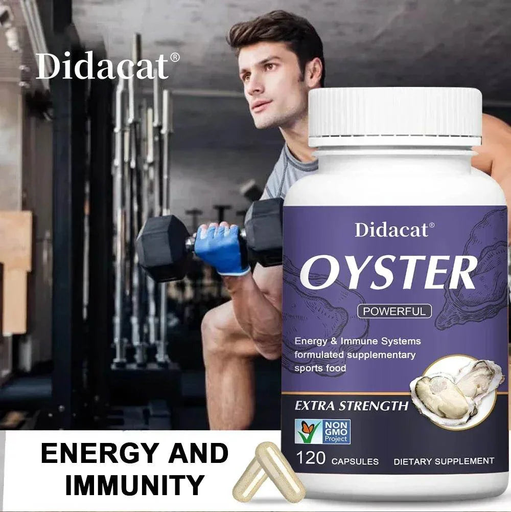 Oyster Supplement – Energy, Immunity & Endurance Support