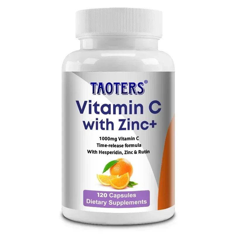 Vitamin C + Zinc Capsules – Immune & Joint Support